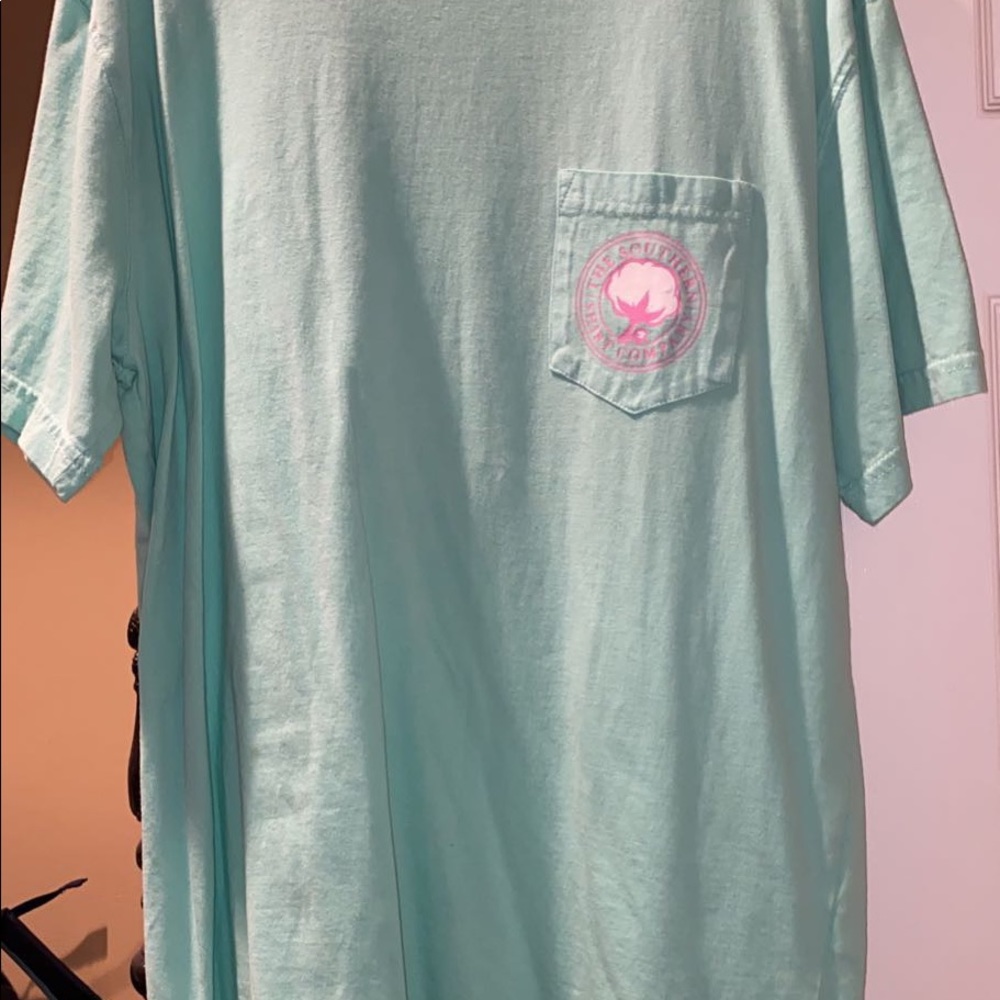 Southern shirt Co t shirt. Size large & Sea foam